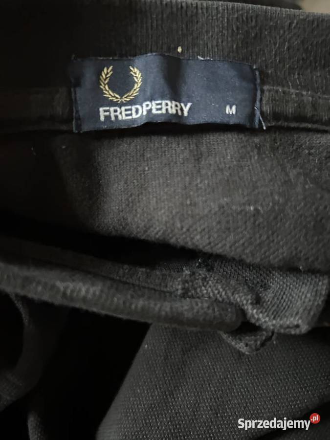 Czarna oszulka polo FRED PERRY M OKAZJA lubelskie Zamość