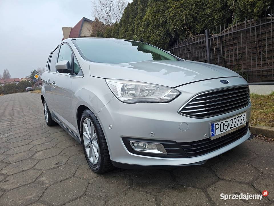 Ford Grand C Titanium 15 150 2018 r LIFT Zarej elektrochrom. lusterko wst. Ostrów Wielkopolski sprzedam