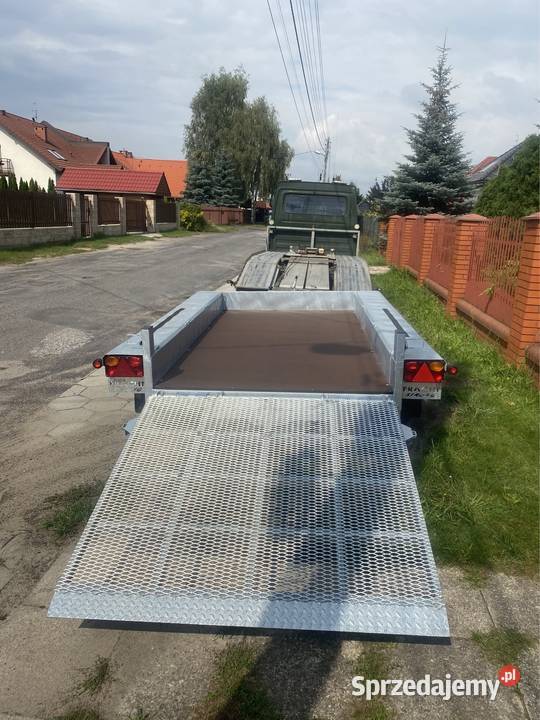 Przyczepa towarowa do wynajęcia DMC 2700 towarowe łódzkie