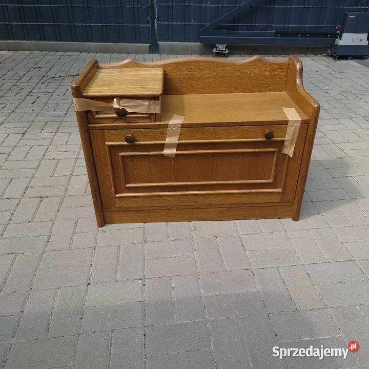 Drewniana szafka na buty Zabrze
