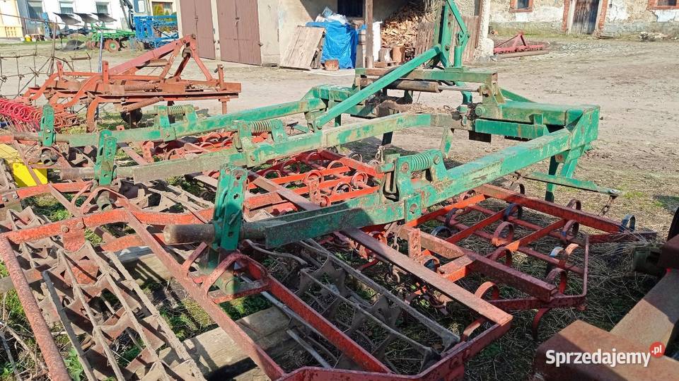 Brona talerzowa z wałem Agregat uprawowy 36m Jezierzyce Wielkie