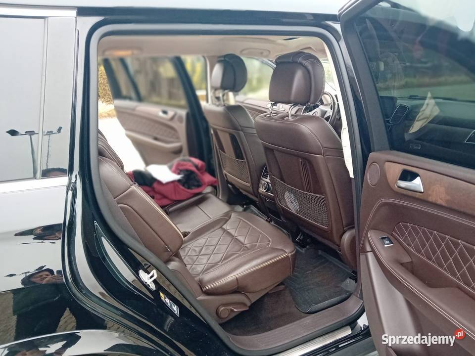 Mercedes Benz GLS 350 9G tronic kurtyny powietrzne