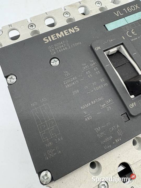 Siemens 3VL17021EA430AA0 VL 160X Rozłącznik mocy Warszawa