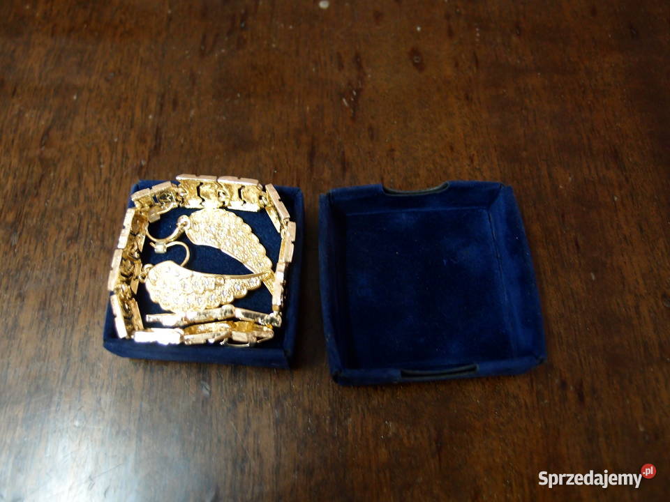 biżuteria damska zestaw kolczyki i bransoletka