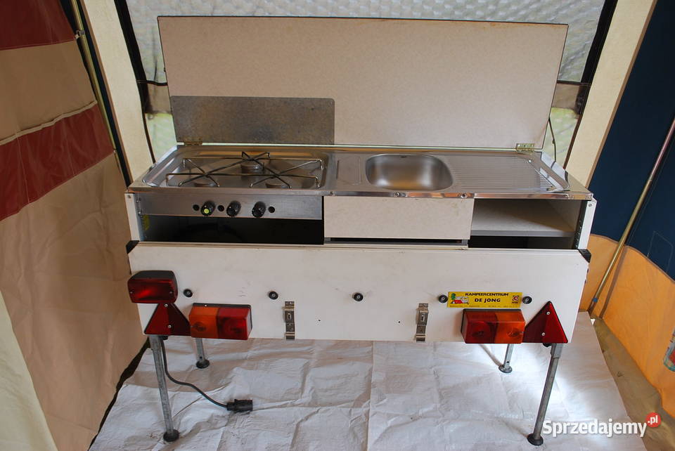 PRZYCZEPA KEMPINGOWA NAMIOTOWA CONWAY CORTINA Motoryzacja Grzebowilk