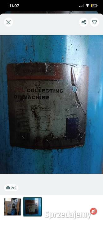 ODSYSARKA zlewarka wysysarka Oleju PNEUMATYCZNA