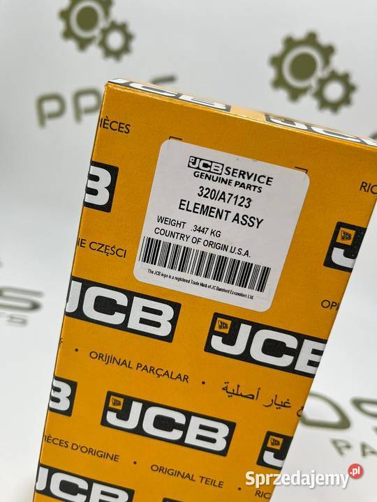 Filtr paliwa CR JCB 320A7123 wielkopolskie Grodzisk Wielkopolski
