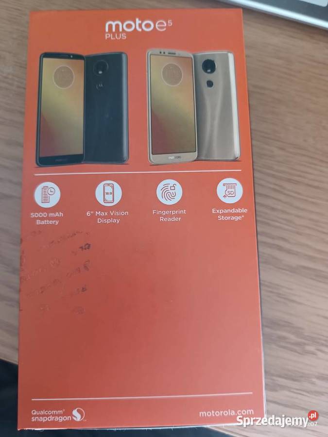 Smartfon Motorola e5 plus