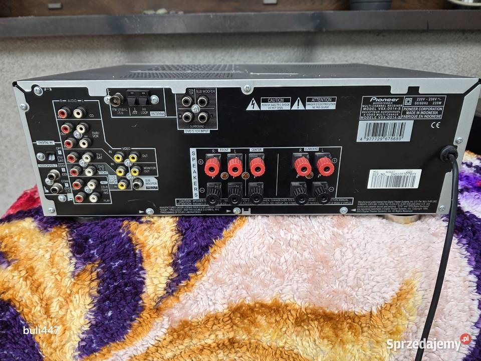 pioneer vsxd514s amplituner