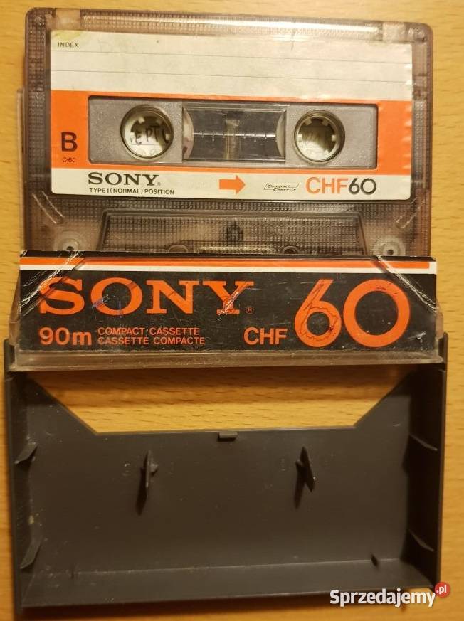 kasety magnetofonowe SONY chf60 ef90 ef60 hip świętokrzyskie Kielce sprzedam