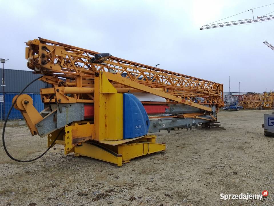 Żuraw szybkomontujący dźwig budowalny Potain IGO