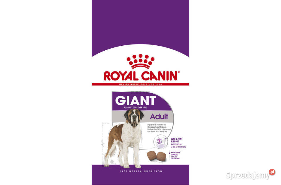 Karma psa Royal Canin Giant Adult 15 OKAZJA Białe Błota sprzedam