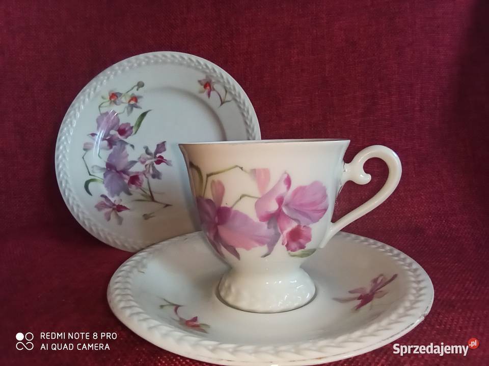 Filiżanka z talerzykiem deserowym CT 1928 r pomorskie Gdańsk