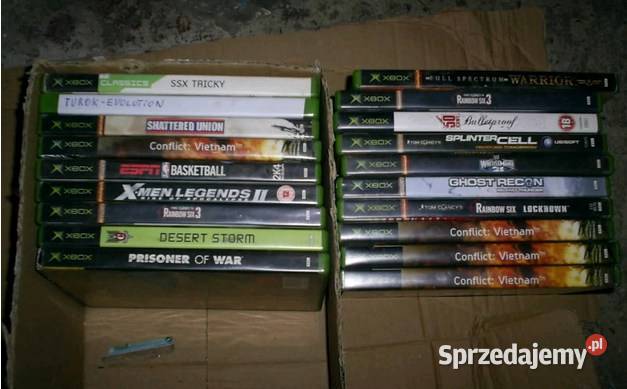 gry Xbox Classic Olkusz sprzedam