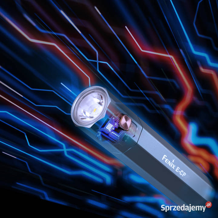 Latarka LED Fenix ECP czarna Warszawa sprzedam