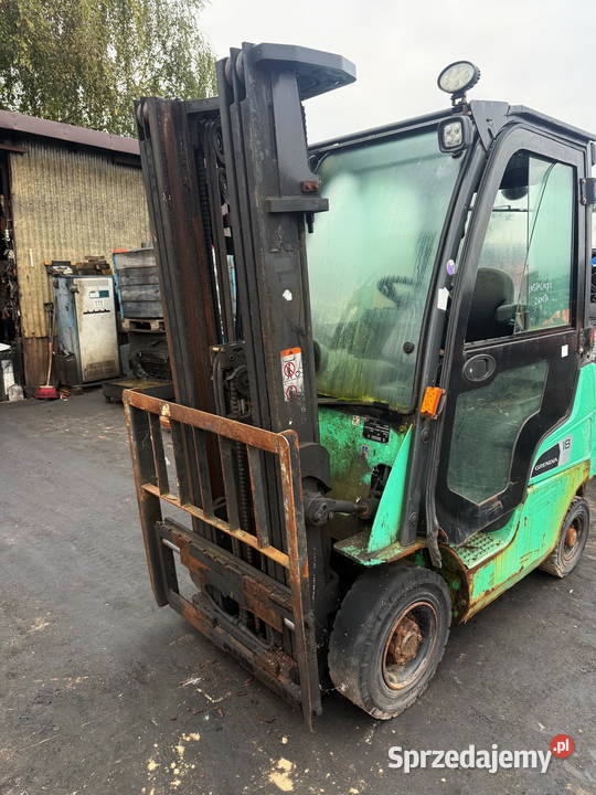 wózek widłowy MITSUBISHI FG18 FG25 kabina łódzkie Działoszyn