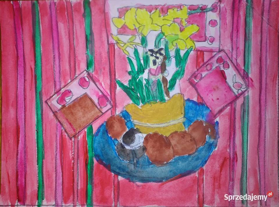 Fizjoterapeuta akryl papier inne Wojciech Warszawa