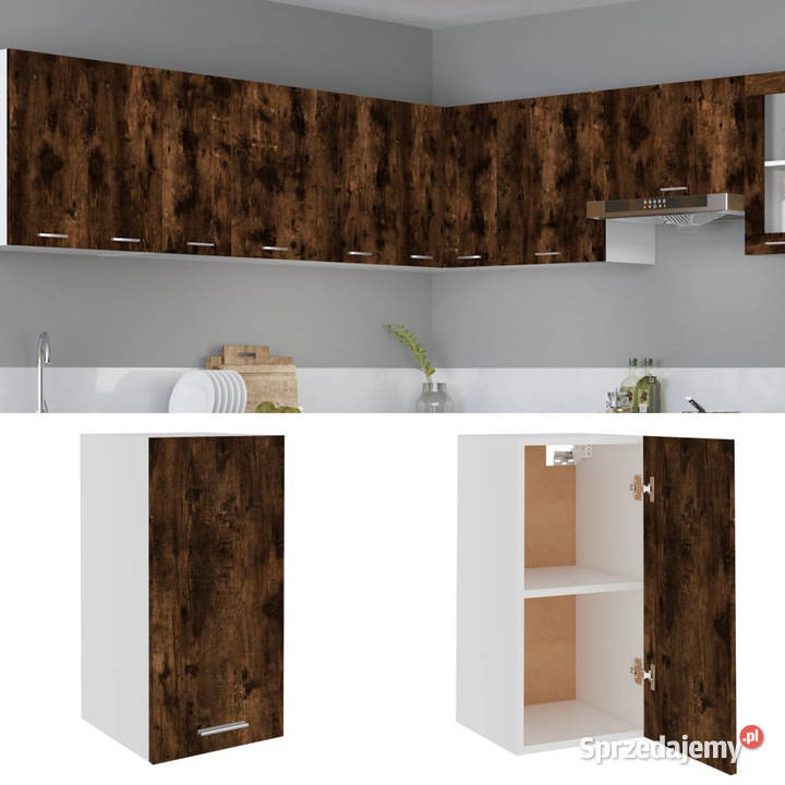 Szafka wisząca przydymiony dąb 295x31x60 Kuchenne Warszawa