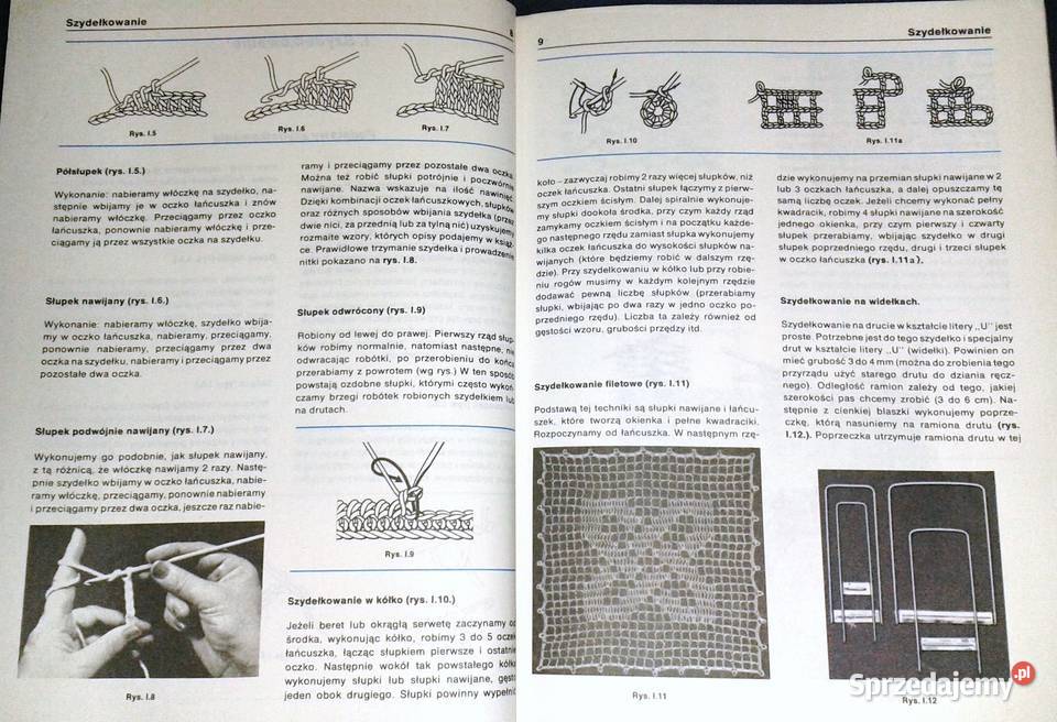 Zręczne ręce Szydełkowanie Margita Sarnicka Chełm sprzedam