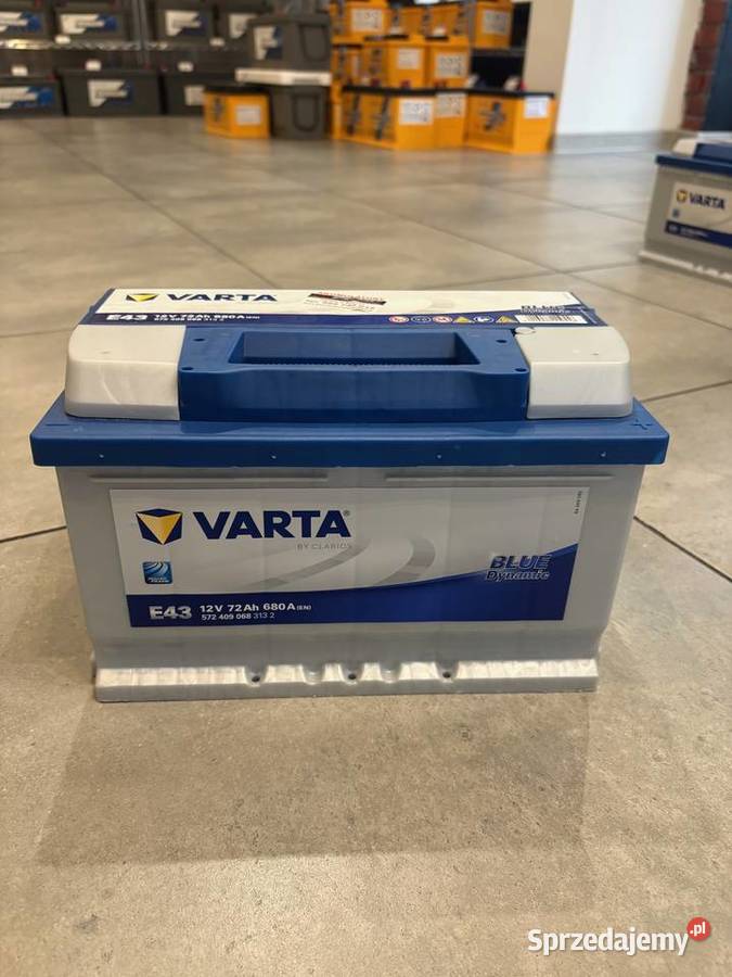 Akumulator VARTA Blue Dynamic E43 72Ah 680A EN