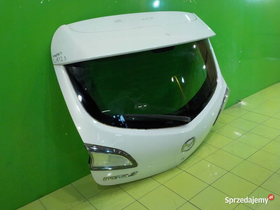 MAZDA 3 II BL 16 B 13r HB 5D klapa tyl mazowieckie