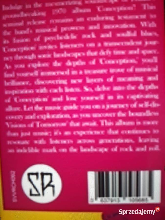 Archiwum hard psych rocka FRANTIC Conception Płyty i kasety sprzedam