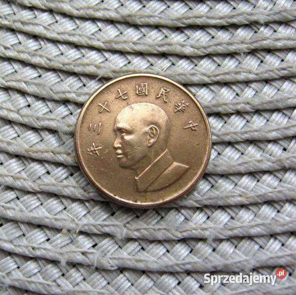 Tajwan 1 Dolar 1984r Kalisz