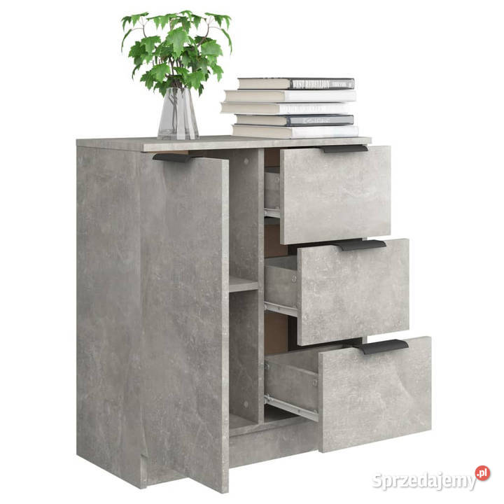 Szafka szarość betonu 60x30x70 materiał Warszawa sprzedam