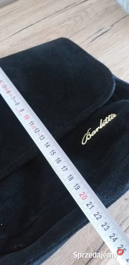 Torebka naturalny zamsz Przedbórz