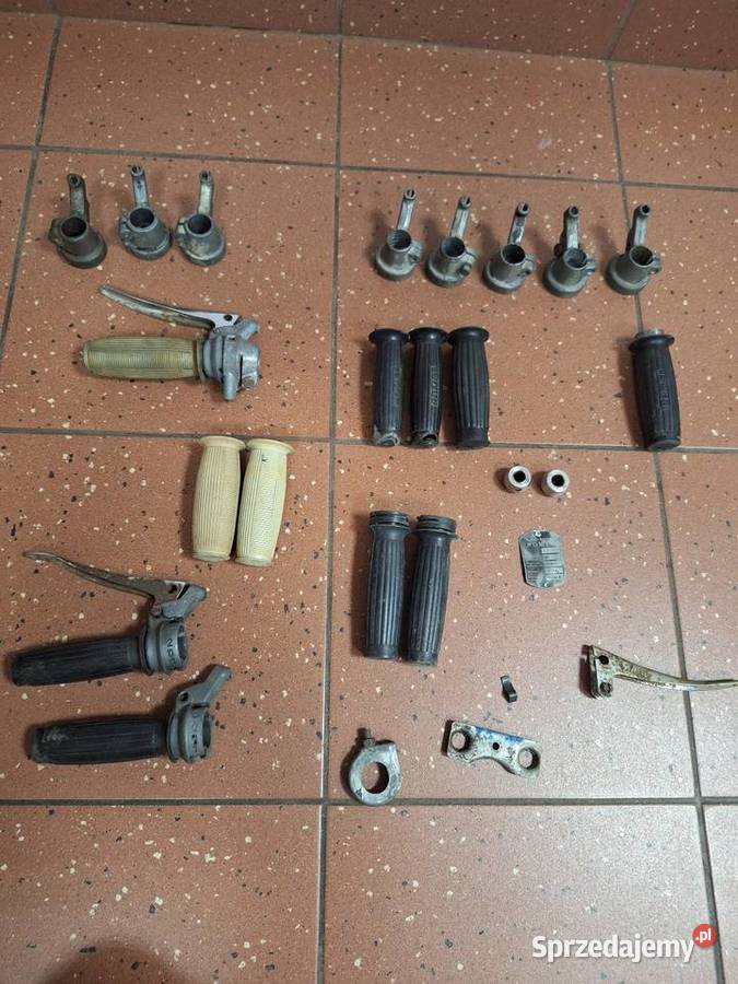 Ryś Żak Romet Komar klamki rolgaz gumy manetki Części i akcesoria motocyklowe Strzyżów