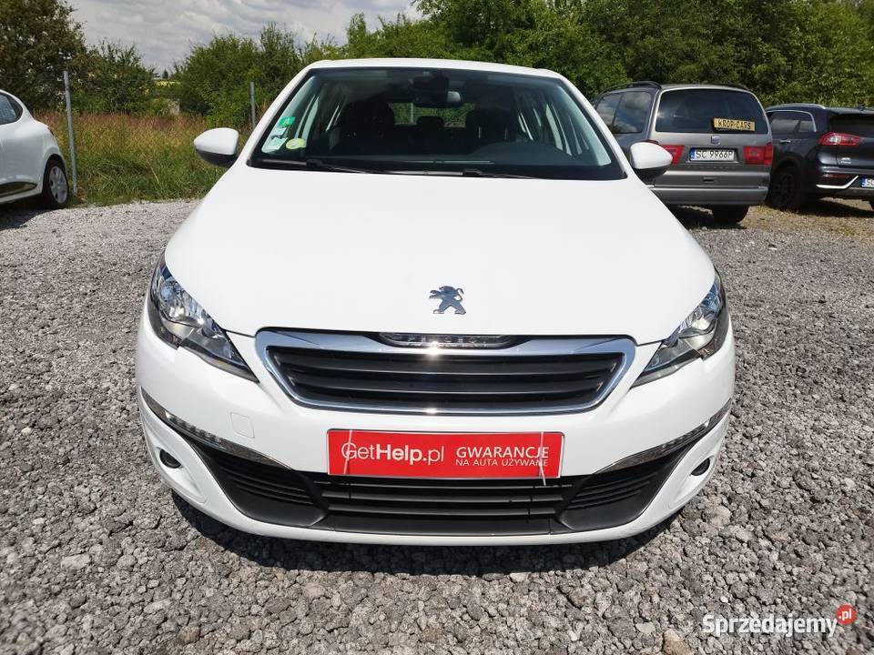 Peugeot 308 16 bluehdi 120 stan navi klima pdc biały Częstochowa