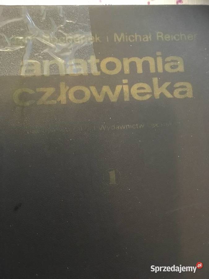 7 tomów Anatomii człowiekaunikalne wydanie małopolskie