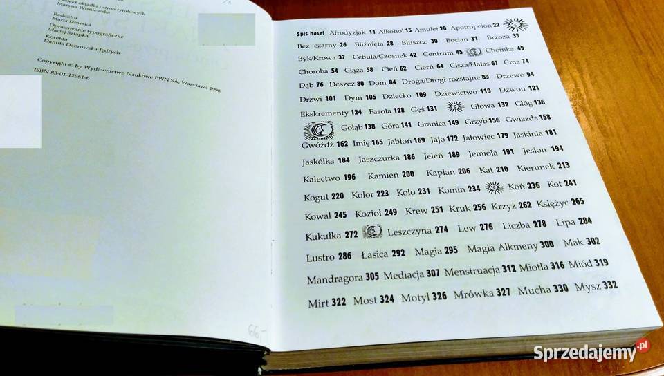 Leksykon znaki świata omen przesąd znaczenie Gdańsk