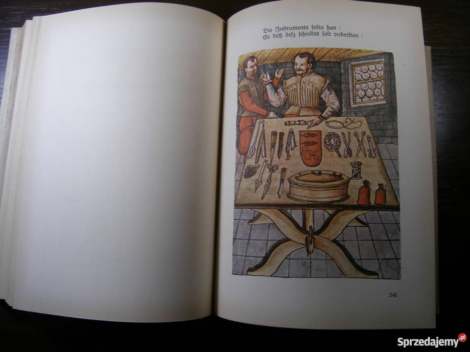 Die Handschrift des Schnitt und Augenarztes podkarpackie