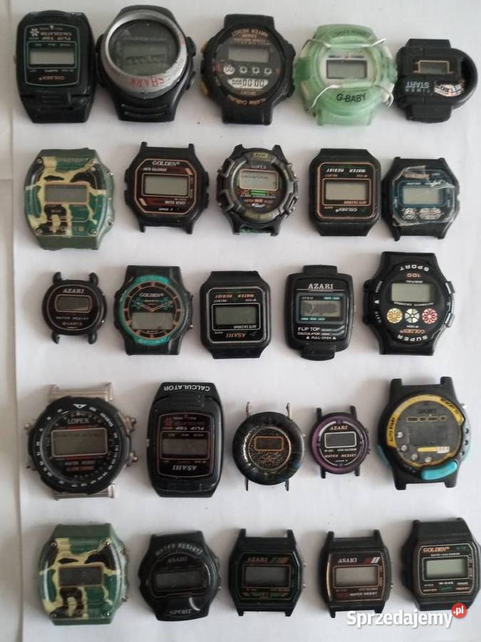 ZESTAW 143 ZEGARKÓW NA CZĘŚCI Zegarki Szczecinek