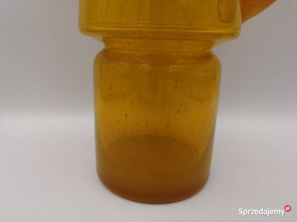 Dzbanek pocisk szklanka Horbowy antico szkło z Borów