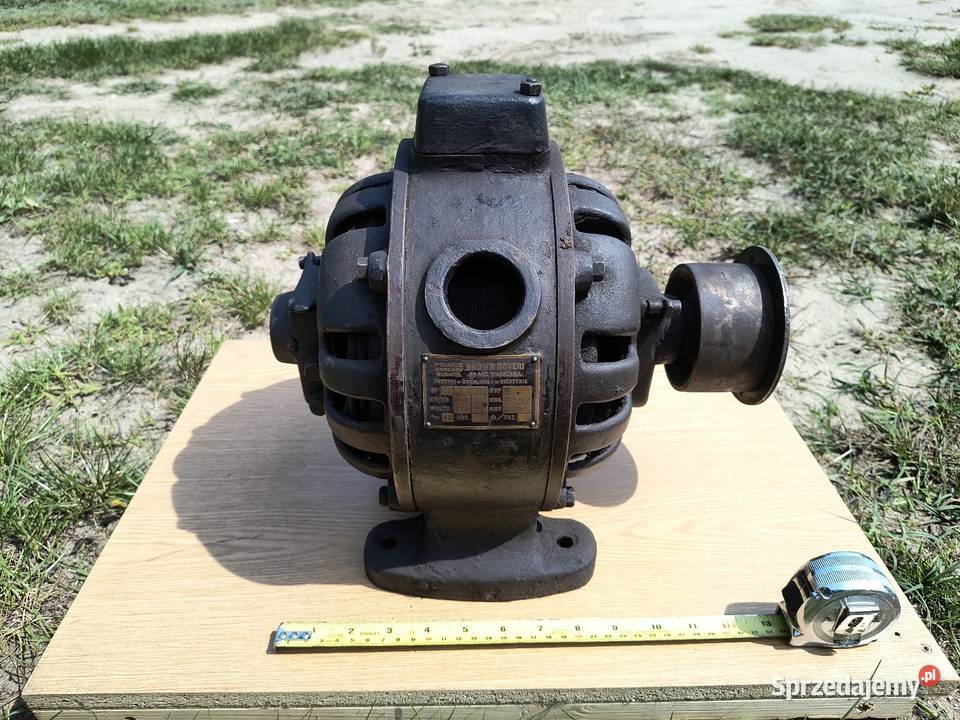 Silnik zabytkowy polski 3 fazowy śląskie Kuźnica Kiedrzyńska
