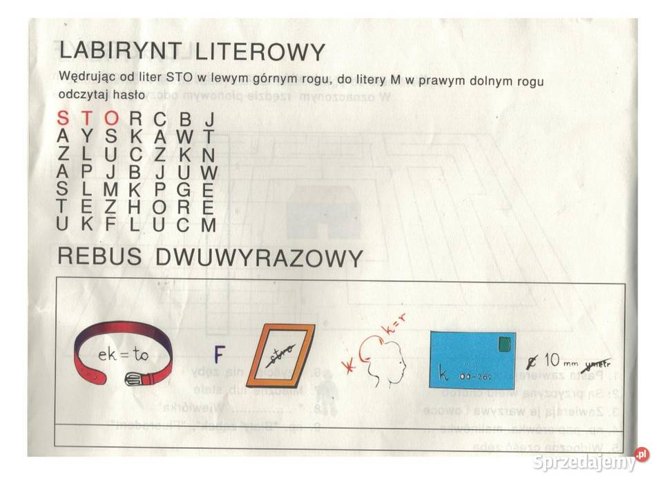 PCK książka oryginalna zagadki o zębach unikat A Rzeszów