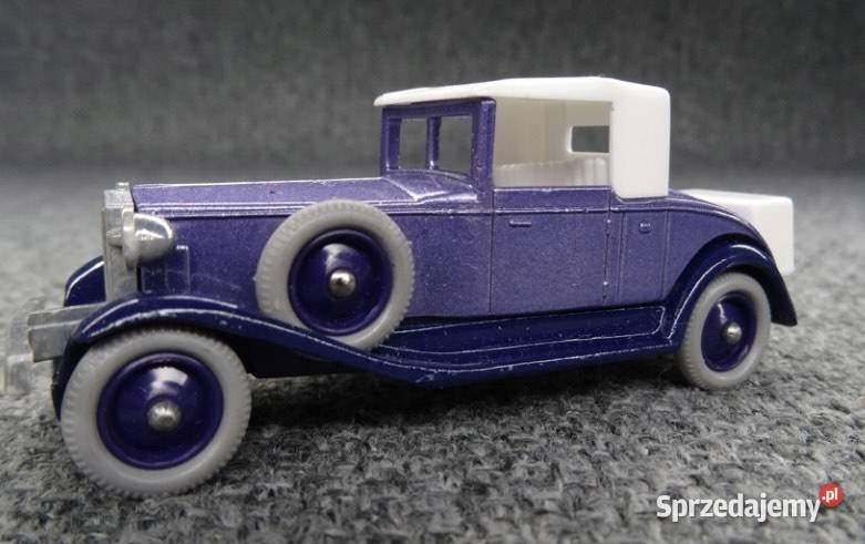 Kolekcjonerski Model samochodu angielskiej firmy Grudziądz