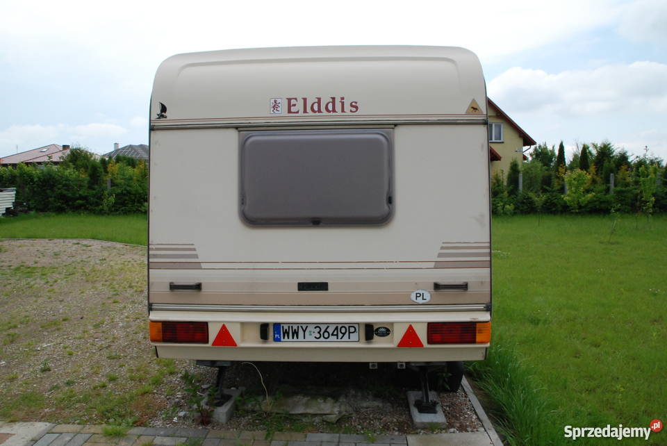 PRZYCZEPA KEMPINGOWA ELDDIS HURRICANE GTY 1998r Motoryzacja Nowe Miasto Lubawskie