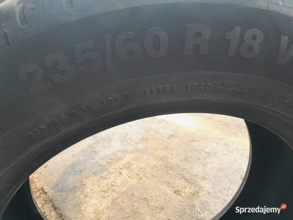 Sprzedam Opony Continental 23560R18 letnie 25KM Radomyśl nad Sanem