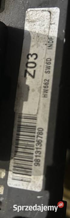 moduł BSM skrzynka Citroen Peugeot 9813136780 Psary-Kąty