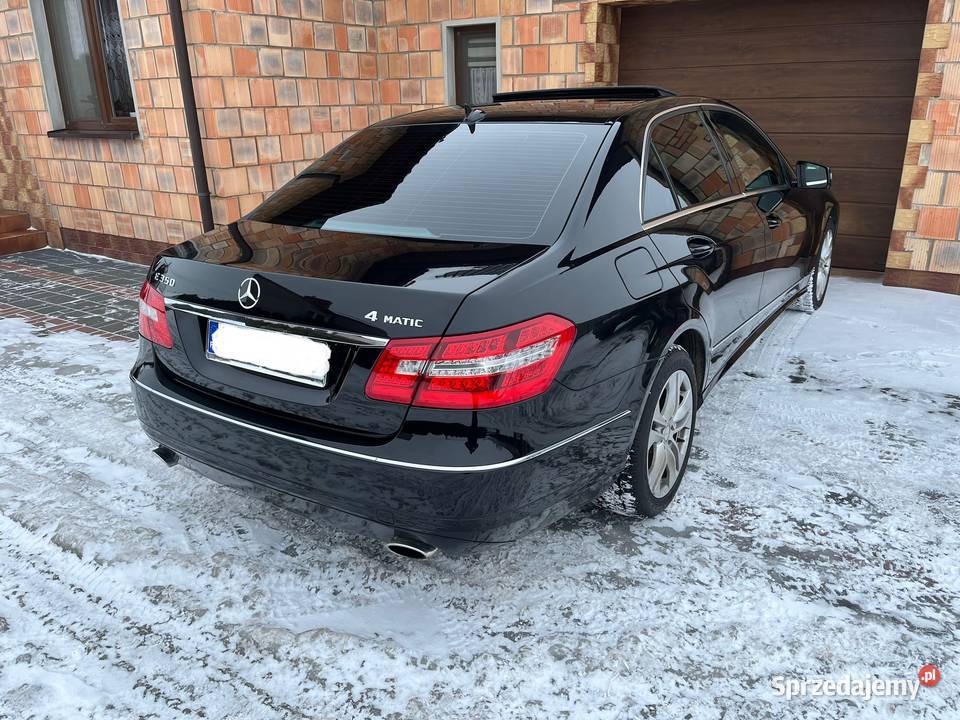 MercedesBenz W212 E350 35 V6 Stan 190km Wysokie Mazowieckie