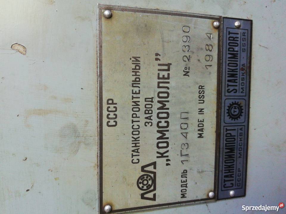 Tokarka rewolwerowa nie CNC OKAZJA sprzedam