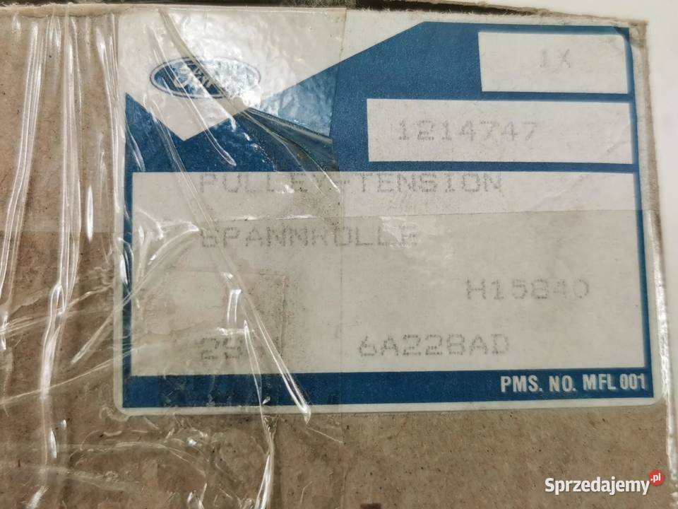 NAPINACZ PASKA ALTERNATORA FORD FIESTA 14 TDCi Rozrząd