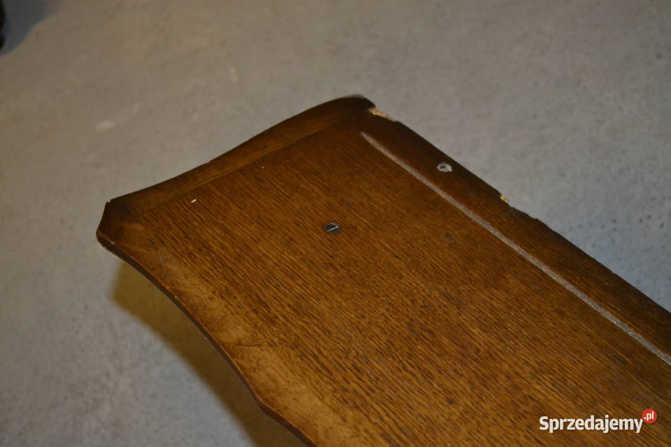 wieszak dębowy z obrazkiem dąb