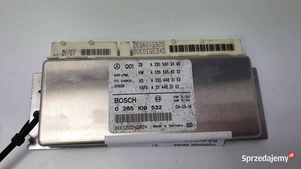 MODUŁ ESP A2305402445 MERCEDES SL 350