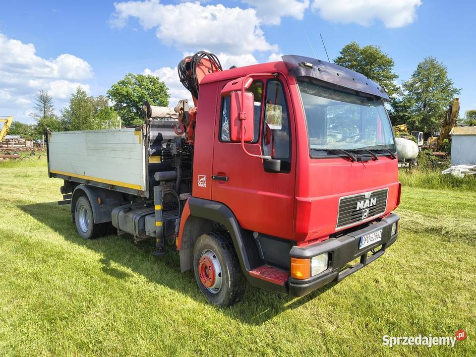 Man 10163 L2000 wywrotka kiper hds żuraw opolskie Opole