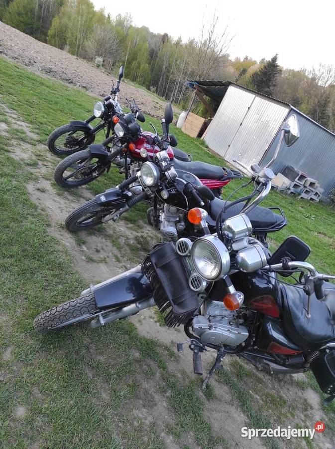 Motocykle 50125 125cm3 Romet podkarpackie Wielopole Skrzyńskie