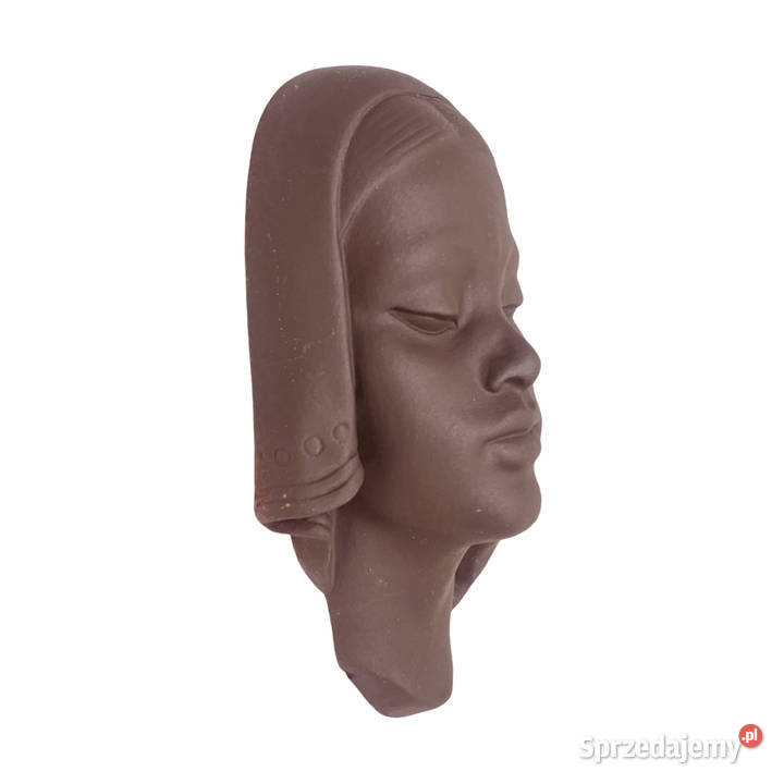 Ceramiczna maska ścienna Paul Keilbar Naumburg Porcelana i szkło mazowieckie Warszawa